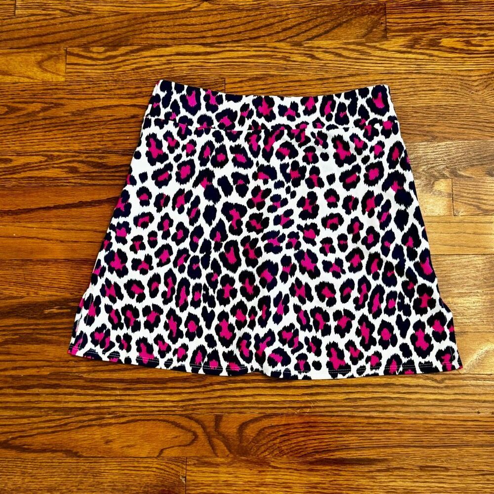 Jude Connally Leopard Print Performance Skirt. Si… - image 2